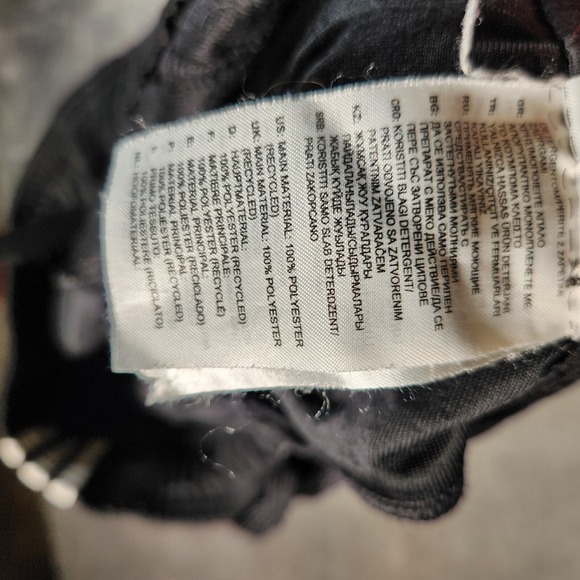 Adidas Pants Men's Medium Black 28X29 Jogger Track 3 Stripe Tapered DQ3076 - Picture 10 of 16